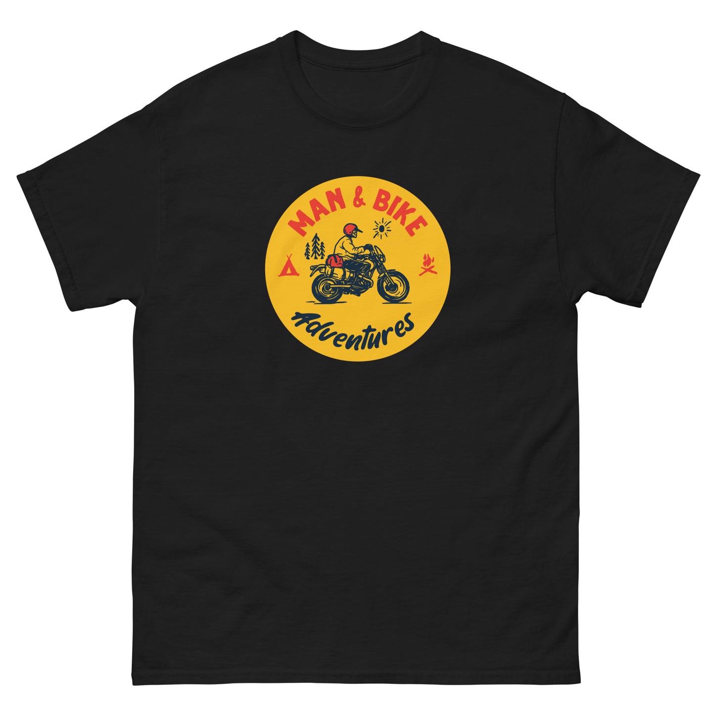 Man and Bike Adventures Classic Tee