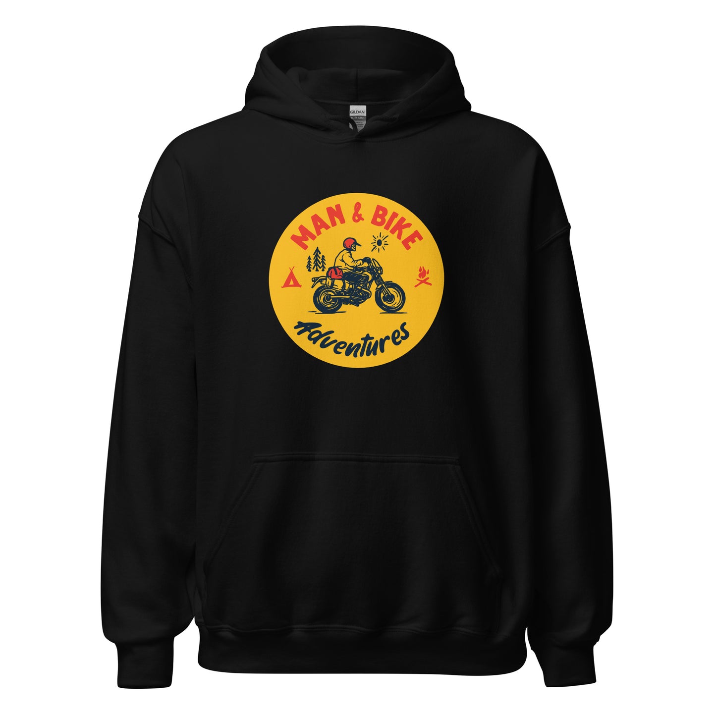 Man and Bike Adventures Hoodie