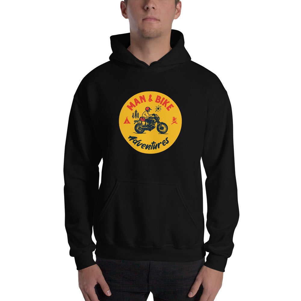 Man and Bike Adventures Hoodie