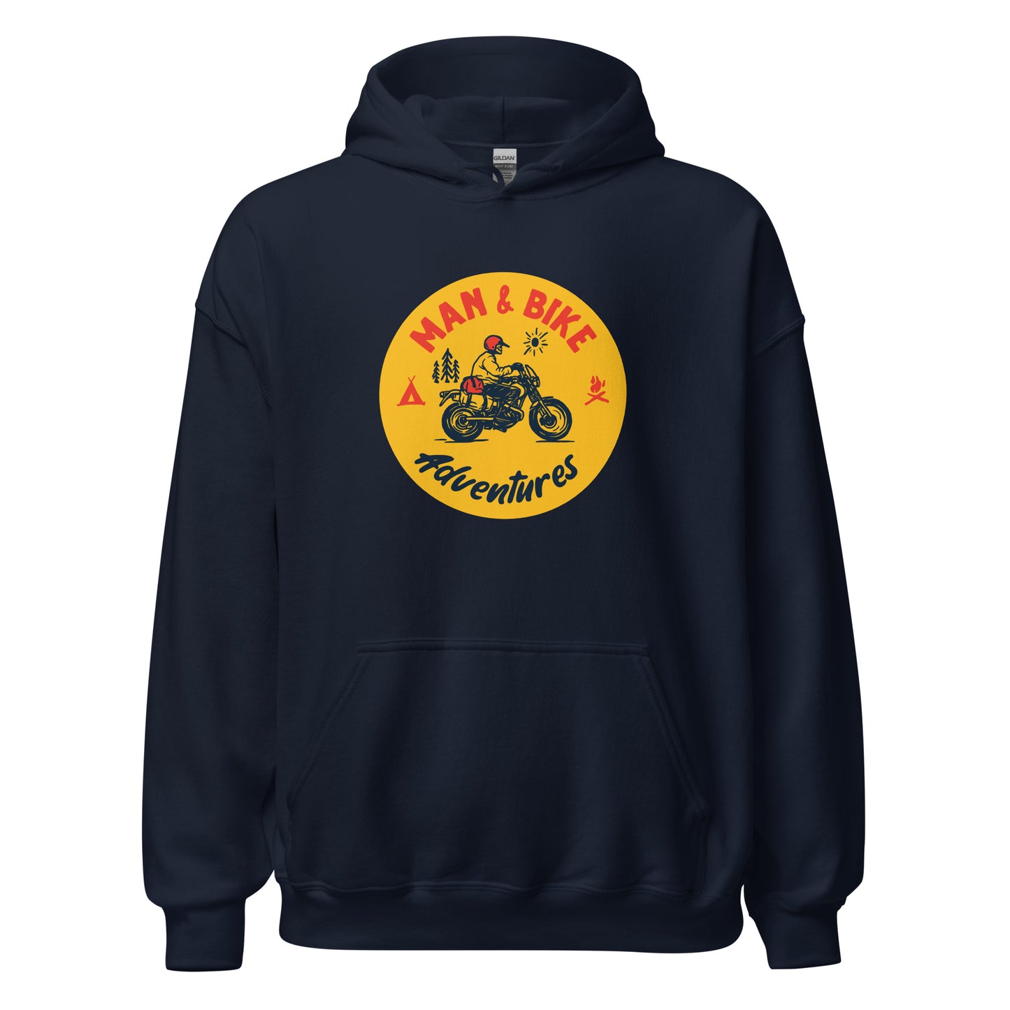 Man and Bike Adventures Hoodie